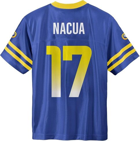 Puka Nacua Los Angeles Rams Blue #17 NFL Kids Youth 4-20 Name and Number Team Color Home Player Football Jersey in Saudi Arabia