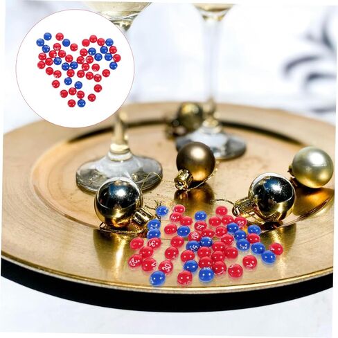 1 Pack Colored Balls Raffle Drawing Balls for Events Celebrations Game Bright Colors Easy to Read Numbers Reusable Material Color Printing in Saudi Arabia