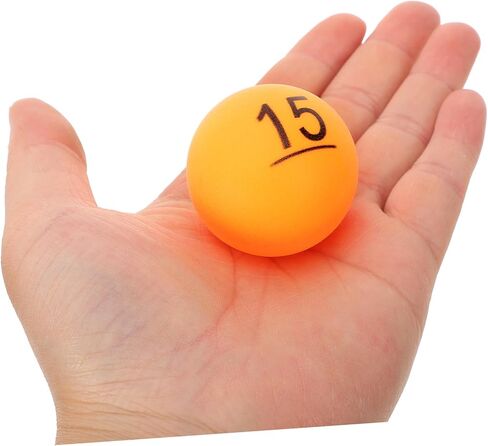 Ciieeo 30pcs Hollow Raffle Balls Bingo Ball Hollow Lottery Game for Home Parties Raffle Drawing Vibrant Colors in Kuwait