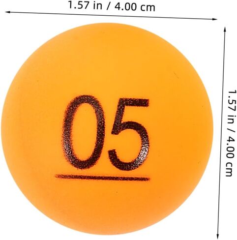 Ciieeo 30pcs Hollow Raffle Balls Bingo Ball Hollow Lottery Game for Home Parties Raffle Drawing Vibrant Colors in Kuwait