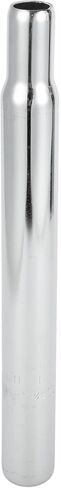 Universal 27.2x250mm Silver Tone Bike Seat Posts Durable Bike Saddle Post Seat Tube Steel 1 Pc in Saudi Arabia