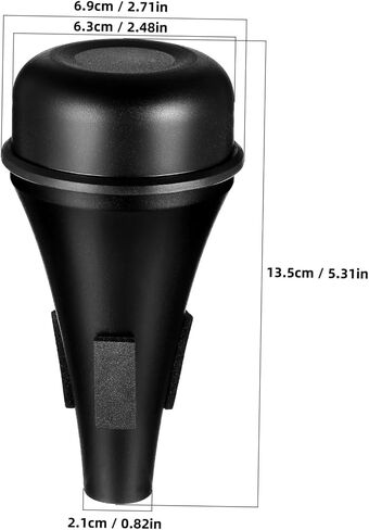 Trumpet Mute Brass Instrument Accessory Trombone Practice Mute Saxophone in Saudi Arabia