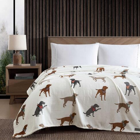 Eddie Bauer - King Blanket, Ultra Plush Bedding, Luxurious Bedding Set (Stones Throw Stripe, King) in Saudi Arabia