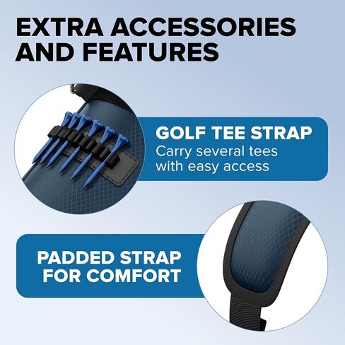Golf Stand Bag, Ultra Lightweight, Small Golf Bag for Par 3 and Executive Courses in Saudi Arabia