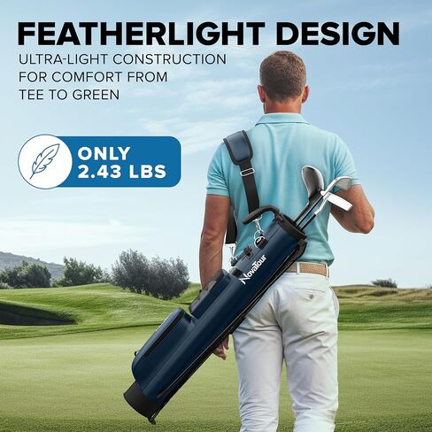 Golf Stand Bag, Ultra Lightweight, Small Golf Bag for Par 3 and Executive Courses in Saudi Arabia