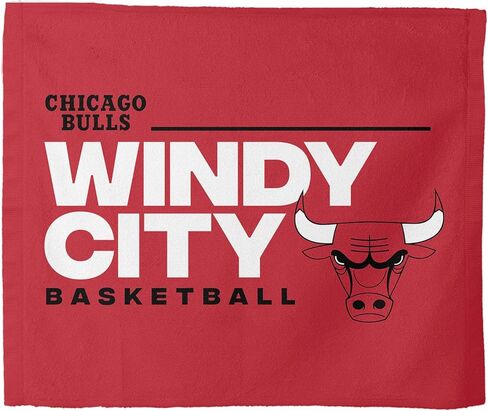 Northwest Chicago Bulls NBA City Basketball Rally Towel 18 x 15 Inches in Saudi Arabia