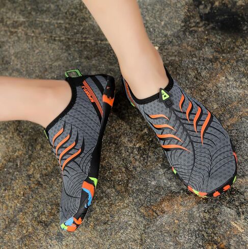 Mens Womens Water Shoes Quick Dry Aqua Shoes Barefoot for Beach Surf Hiking Pool Water Sports in Saudi Arabia