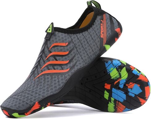 Mens Womens Water Shoes Quick Dry Aqua Shoes Barefoot for Beach Surf Hiking Pool Water Sports in Saudi Arabia