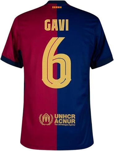GAVI #6 Home Soccer Jersey للرجال إصدار المعجبين in Kuwait