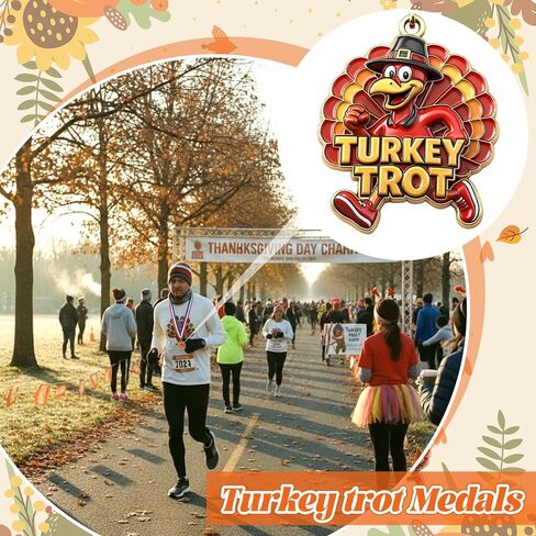 ميداليات Cunno Thanksgiving تركيا الهرولة 2 بوصة ميداليات وعاء تركيا مع شريط ميدالية الشكر الذهبية لوعاء ميدالية الهرولة التركية، وفعاليات العطلات المجتمعية، وجوائز اليوم الرياضي in Saudi Arabia
