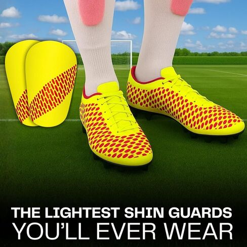 Mini Soccer Shin Guards with Design – Small Shin Pads for Adults, Mini Shinguards, Tiny Shin Guard Soccer, Flair Fútbol Shin Pads, Extra Small Shinpads | PRO-VENT in Saudi Arabia