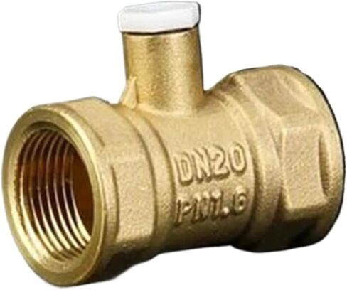 مقياس درجة الحرارة النحاسي، مقياس الحرارة، صمام مخصص، مقعد تي احترافي (20 مم) in Kuwait