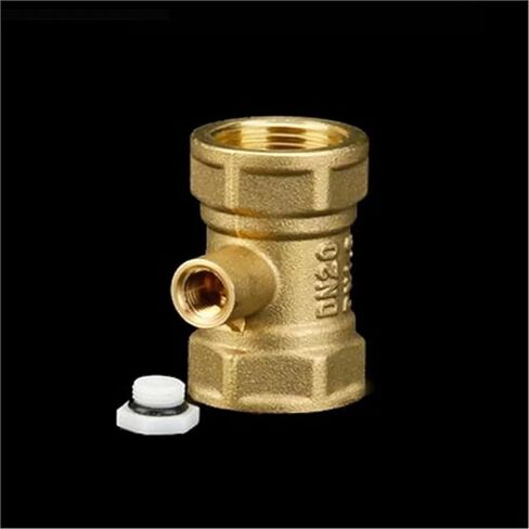 مقياس درجة الحرارة النحاسي، مقياس الحرارة، صمام مخصص، مقعد تي احترافي (20 مم) in Kuwait