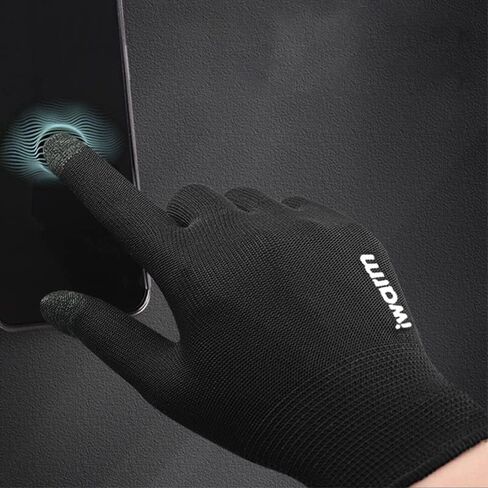 Lightweight Running Gloves, Touch Screen Anti-Slip Warm Gloves Liners for Cycling Biking Sporting Driving for Men Women in Saudi Arabia