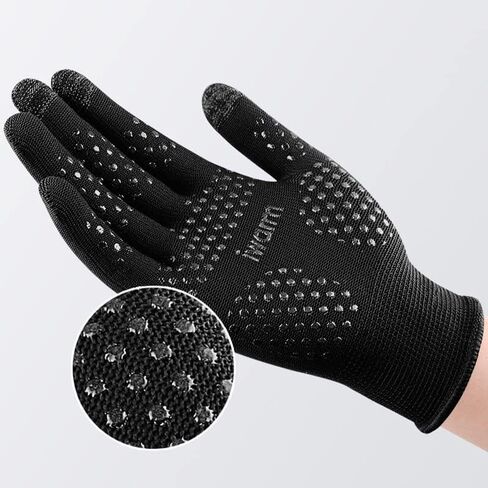 Lightweight Running Gloves, Touch Screen Anti-Slip Warm Gloves Liners for Cycling Biking Sporting Driving for Men Women in Saudi Arabia
