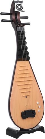 DOITOOL 1pc Vintage Chinese Lute Model Elegant Instrument Decoration for Ancient Style Photography Prop Creative Friends Family Craftsmanship in Saudi Arabia