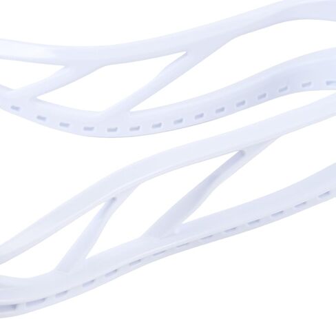 Unstrung Lacrosse Head Unstrung, Nylon High Strength Lacrosse Stick Head Replacement for Competition Sports Training, Easy Installation (White) in Saudi Arabia