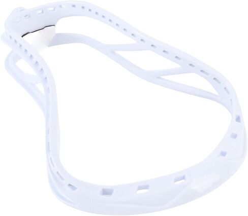 Unstrung Lacrosse Head Unstrung, Nylon High Strength Lacrosse Stick Head Replacement for Competition Sports Training, Easy Installation (White) in Saudi Arabia