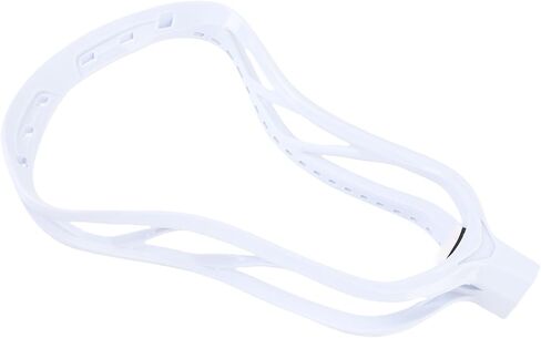 Unstrung Lacrosse Head Unstrung, Nylon High Strength Lacrosse Stick Head Replacement for Competition Sports Training, Easy Installation (White) in Saudi Arabia