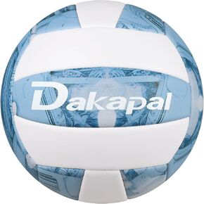 Dakapal Official Size 5 Indoor/Outdoor Competitive Volleyball, Professional Soft Volleyball (Without Pump) in Kuwait