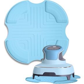 Palksky Air Fryer Trives Silicone for Ninja Crispi ، Pads Hot Pots for Ninja Crispi Airfryer ، حامل نظام طبخ الهواء الزجاجي المحمول ، مساعد المطبخ (رمادي داكن) in Kuwait