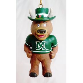 NCAA Marshall Thundering Herd Marco Football Sports Mascot Ornament in Saudi Arabia