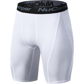 NuCamper الرجال ضغط السراويل دنة رياضة Baselayer الملابس الداخلية أداء تجريب سراويل بوكسر بارد جاف نشط المؤيد in Kuwait