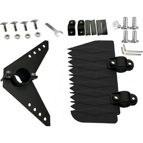 لمثلث التوجيه البحري NK-180S ، الألومنيوم المطلي بالمسحوق الأسود ، من أجل قوارب الكاياك ومحركات التصيد (أسود) in Kuwait