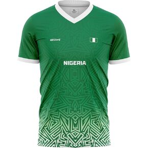 Nigeria Football/Soccer Jersey 2026 - Green Home Kit in Saudi Arabia