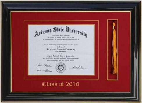 3ART DIPLOMA TASSEL Frame 8.5x11 Black/Black (Transizable) 2021 in Saudi Arabia