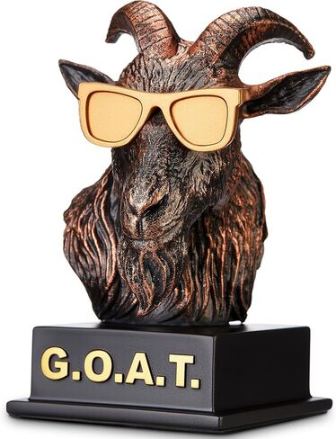 جائزة Goat Trophy، الأعظم على الإطلاق، جائزة مضحكة للفائزين البالغين، جوائز مكتب الماعز، لوحة هدية تقديرية للرياضيين، الموظفين، المعلمين، Boss Friend League in Saudi Arabia