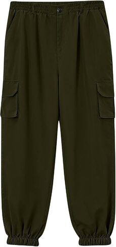 Mens Tactical Trousers Hiking Work Cargo Pant with Multi Pockets Waterproof Durability Ripstop Sweatpants for Men in Saudi Arabia