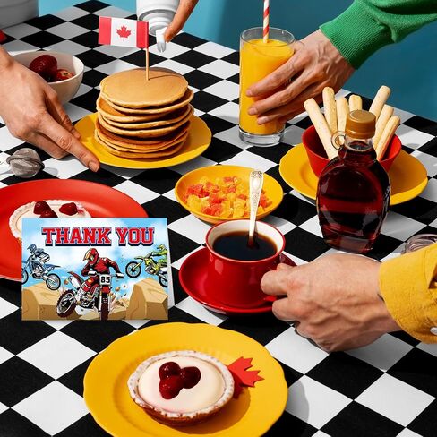 24 Pack Monster Jam Thank You Cards Racing Car Greeting Cards With Envelopes Stickers Colorful Truck Blank Note Cards for Baby Shower Birthday Party in Saudi Arabia