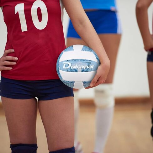 Dakapal Official Size 5 Indoor/Outdoor Competitive Volleyball, Professional Soft Volleyball (Without Pump) in Kuwait