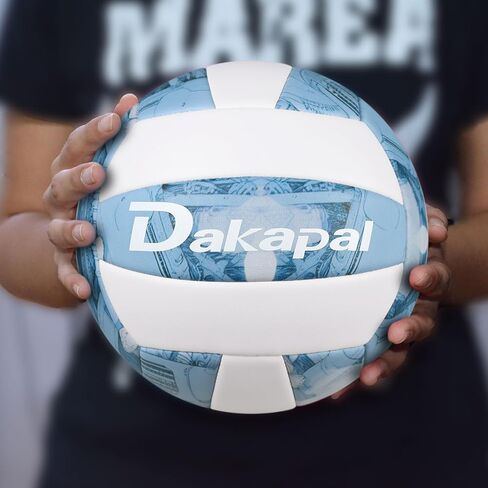 Dakapal Official Size 5 Indoor/Outdoor Competitive Volleyball, Professional Soft Volleyball (Without Pump) in Kuwait