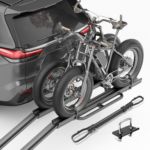Bike Rack Cross Bar, Adjustable 23.6"-31.4" Top Tube Adapter, Oversized Diameter Crossbar Fits E-Bikes/Women's/Low-Step/Step-Through/BMX/Kids'/Full-Suspension Mountain/Cruiser/Road/Folding Bike in Saudi Arabia