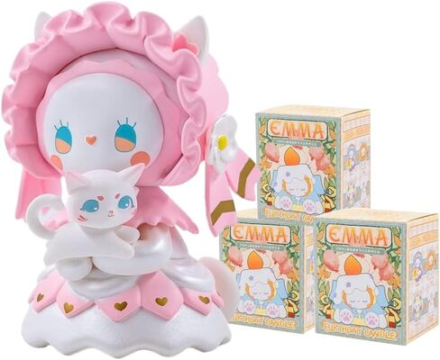 Emma River of Time Series Blind Box Action Actions Mystery Box Cute Random Toys Higdres Birthday Districal Toyable Toy for Desktop Orments ، 1pc in Saudi Arabia
