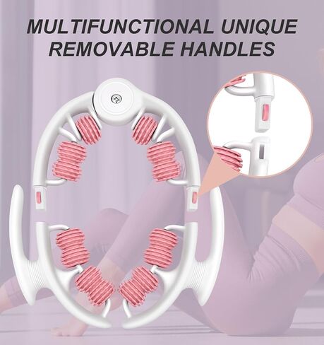 بكرة مدلك Costwell Cellulite ، مزيل السيلوليت ، مدلك الأنسجة العميقة بزاوية 360 درجة للساق ، الرقبة ، العجول ، الذراع ، الفخذين ، الظهر ، أسطوانة العضلات الرغوية ، أداة تدليك اللفافة لتخفيف العضلات. in Kuwait