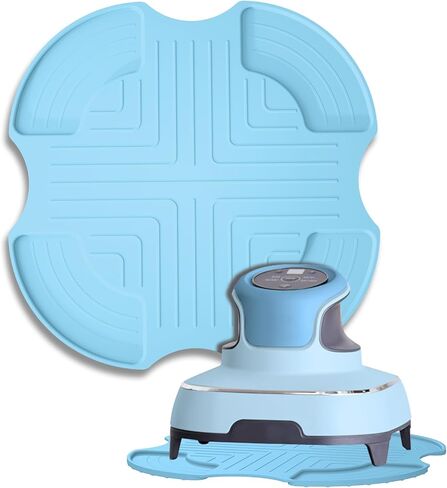 Palksky Air Fryer Trives Silicone for Ninja Crispi ، Pads Hot Pots for Ninja Crispi Airfryer ، حامل نظام طبخ الهواء الزجاجي المحمول ، مساعد المطبخ (رمادي داكن) in Kuwait