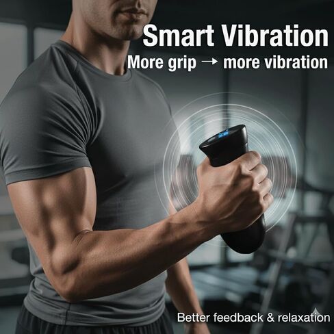 Digital Grip Strength Trainer, 0–440 lb Hand Gripper Strengthener with Real-Time Display (No Sound), 2 Modes: Test & Smart Vibration, Ergonomic Hand Grip & Forearm Strengthener, USB-C Rechargeable Hand Exerciser in Saudi Arabia