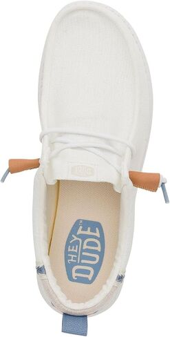Heydude Wally Craft Linen Timber/Silver Birch Size 12 ، أحذية رجالي ، متسكعون ، مريحون وخفيفون الوزن in Kuwait