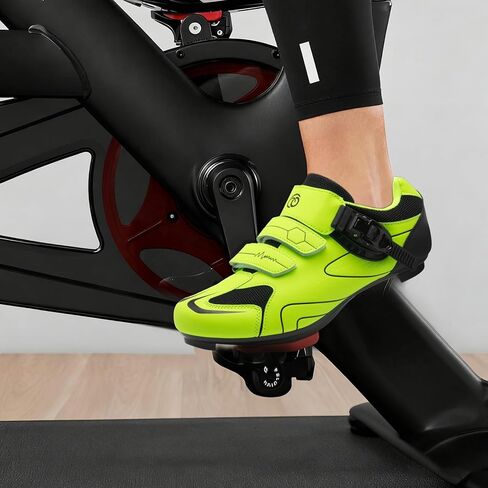 أحذية ركوب الدراجات للرجال والنساء متوافقة مع دراجة بيلوتون، أحذية دوران داخلية مع أحذية دلتا المثبتة مسبقًا، أحذية مريحة وآمنة للجنسين لركوب الدراجات على الطرق الخارجية in Kuwait