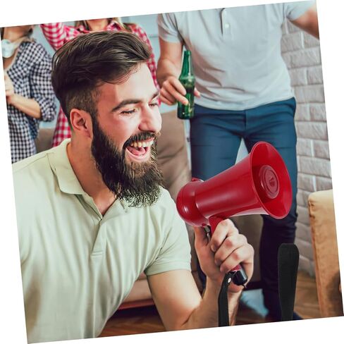 SUPVOX Mini Megaphone Bull Horn Speaker Pink Boys and Girls Megaphone for Sports Events Portable in Saudi Arabia