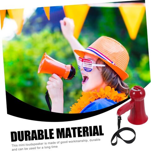 SUPVOX Mini Megaphone Bull Horn Speaker Pink Boys and Girls Megaphone for Sports Events Portable in Saudi Arabia