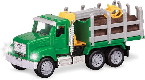 مدفوعًا بشاحنة Battat - Recycling Truck للأطفال - لعبة عمل مركبة - أضواء وأصوات - أجزاء متحركة - 3 سنوات + - شاحنة إعادة تدوير صغيرة in Kuwait
