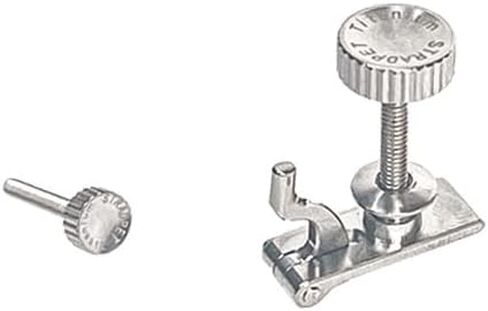 Dual-use Titanium Fine Tuner for Loop-end & Ball-end Strings, for Violin & Viola (Gun Gray) in Kuwait