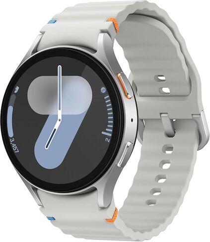 Samsung Galaxy Watch 7 44mm GPS + Cellular AI Smartwatch w/Energy Score, Wellness Tips, Heart Rate Tracking, Sleep Monitor, Fitness Tracker, 2024, Silver (Renewed) in Saudi Arabia