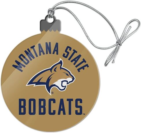 GRAPHICS & MORE Montana State University Bobcats Acrylic Christmas Tree Holiday Ornament in Saudi Arabia