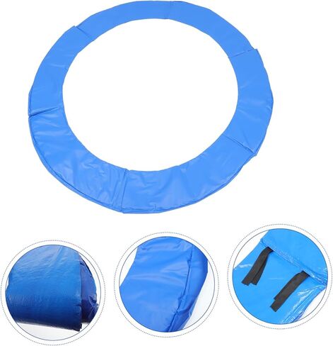 BESPORTBLE Round Trampoline Collision Ring Mat Safety Cushion Cover Pad for Spring Protection Easy Mounting Protective Trampoline Accessory for Adults in Saudi Arabia