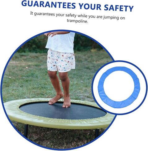 BESPORTBLE Round Trampoline Collision Ring Mat Safety Cushion Cover Pad for Spring Protection Easy Mounting Protective Trampoline Accessory for Adults in Saudi Arabia